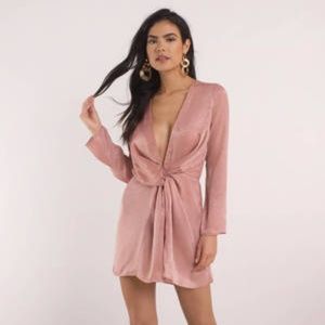 Long sleeve tunic style dress